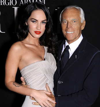 Megan Fox, el nuevo rostro de Giorgio Armani